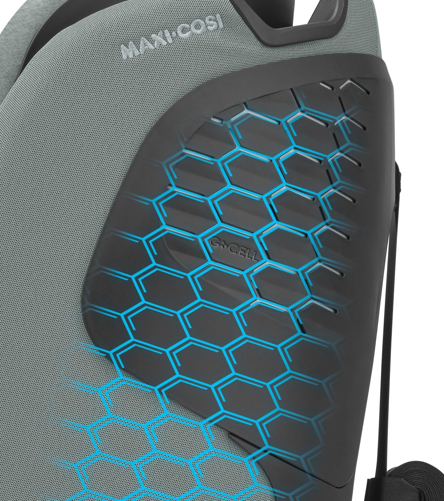 Maxi-Cosi Titan Pro² i-Size Kindersitz, 76 - 150 cm, 15 Monate-12 Jahre, G-CELL-Seitenaufprallschutz, Easy-in Gurtsystem, ClimaFlow, AirProtect-Sicherheitskissen, 4 Liegepositionen, Authentic Black