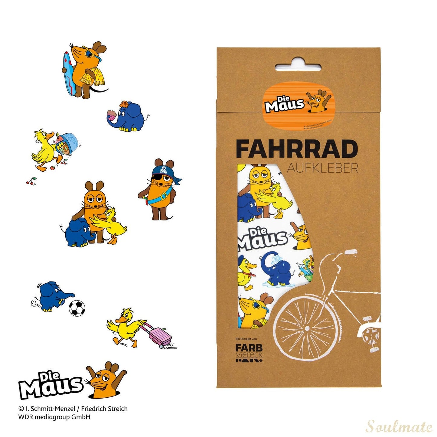 FARBviereck Aufkleber Kids - Soulmate Inh. Philip Göhl