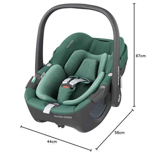 Maxi-Cosi FamilyFix 360 i-Size Base, Rotating Car Seat System, ISOFIX Station 360 Degrees, 0-4 Years (40-105 cm), FlexiSpin Rotation with One Hand, TravelSafe Rotation Control, Click & Go Black