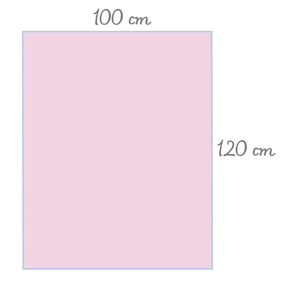 Mikos* Babydecke | Strickdecke | Ideal als Erstlingsdecke | Kuscheldecke | Kinderwagendecke 100x120cm (1004) (Beige)