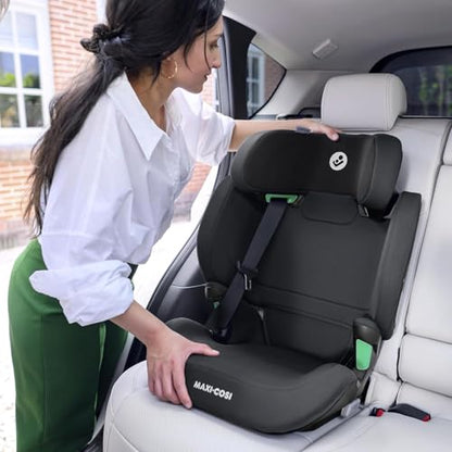Maxi-Cosi RodiFix M i-Size, High Back Child Seat, 3.5-12 Years, 100-150 cm, ISOFIX Child Seat, G-CELL Side Impact Protection, Adjustable Height, Quick and Easy Buckling, Basic Grey