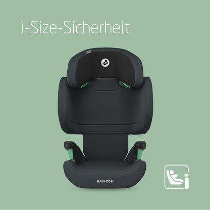 Maxi-Cosi RodiFix M i-Size, High Back Child Seat, 3.5-12 Years, 100-150 cm, ISOFIX Child Seat, G-CELL Side Impact Protection, Adjustable Height, Quick and Easy Buckling, Basic Grey