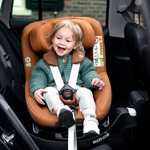 Maxi-Cosi FamilyFix 360 i-Size Base, Rotating Car Seat System, ISOFIX Station 360 Degrees, 0-4 Years (40-105 cm), FlexiSpin Rotation with One Hand, TravelSafe Rotation Control, Click & Go Black