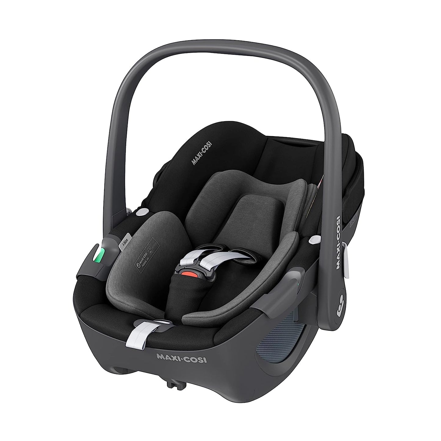 Maxi-Cosi FamilyFix 360 i-Size Base, Rotating Car Seat System, ISOFIX Station 360 Degrees, 0-4 Years (40-105 cm), FlexiSpin Rotation with One Hand, TravelSafe Rotation Control, Click & Go Black