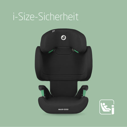 Maxi-Cosi RodiFix M i-Size, High Back Child Seat, 3.5-12 Years, 100-150 cm, ISOFIX Child Seat, G-CELL Side Impact Protection, Adjustable Height, Quick and Easy Buckling, Basic Grey