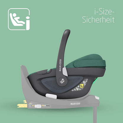 Maxi-Cosi FamilyFix 360 i-Size Base, Rotating Car Seat System, ISOFIX Station 360 Degrees, 0-4 Years (40-105 cm), FlexiSpin Rotation with One Hand, TravelSafe Rotation Control, Click & Go Black