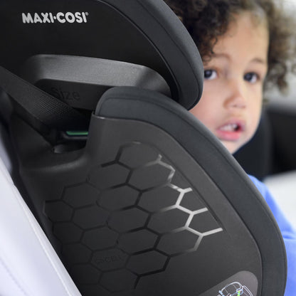 Maxi-Cosi RodiFix M i-Size, High Back Child Seat, 3.5-12 Years, 100-150 cm, ISOFIX Child Seat, G-CELL Side Impact Protection, Adjustable Height, Quick and Easy Buckling, Basic Grey