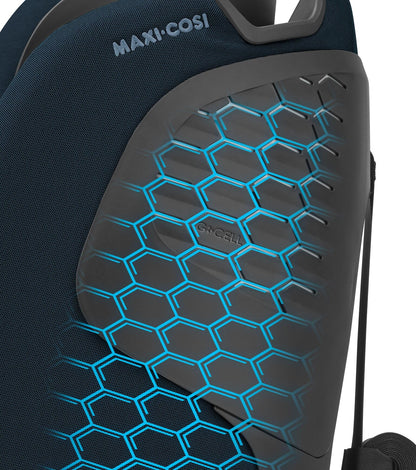 Maxi-Cosi Titan Pro² i-Size Kindersitz, 76 - 150 cm, 15 Monate-12 Jahre, G-CELL-Seitenaufprallschutz, Easy-in Gurtsystem, ClimaFlow, AirProtect-Sicherheitskissen, 4 Liegepositionen, Authentic Black