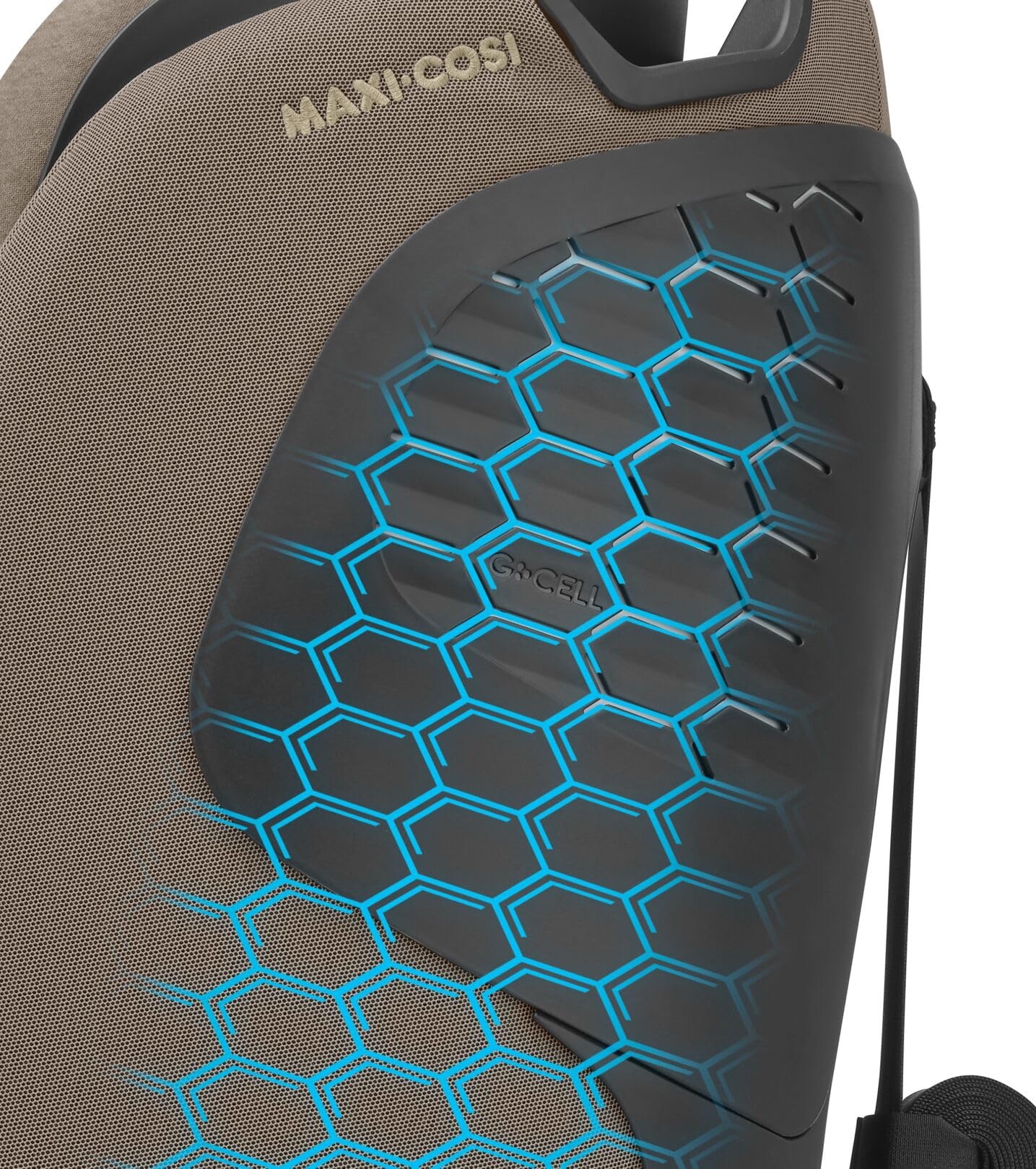 Maxi-Cosi Titan Pro² i-Size Kindersitz, 76 - 150 cm, 15 Monate-12 Jahre, G-CELL-Seitenaufprallschutz, Easy-in Gurtsystem, ClimaFlow, AirProtect-Sicherheitskissen, 4 Liegepositionen, Authentic Black